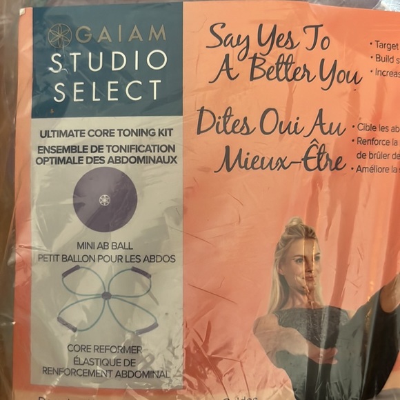 ☀️NEW GAIAM Core Toning Kit - Picture 4 of 5